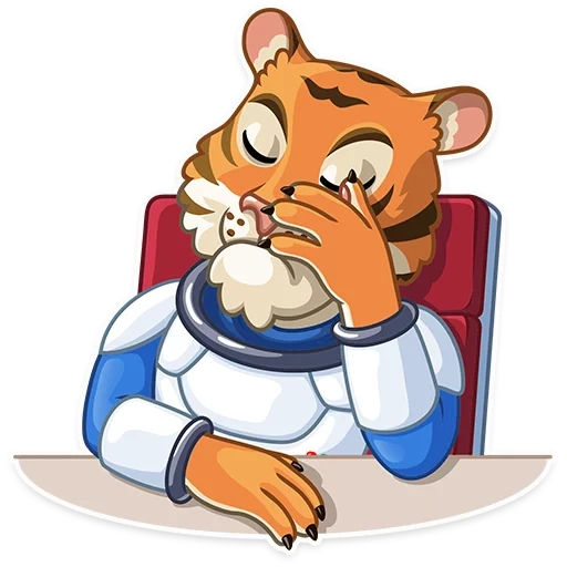 Cosmic Tiger sticker 7