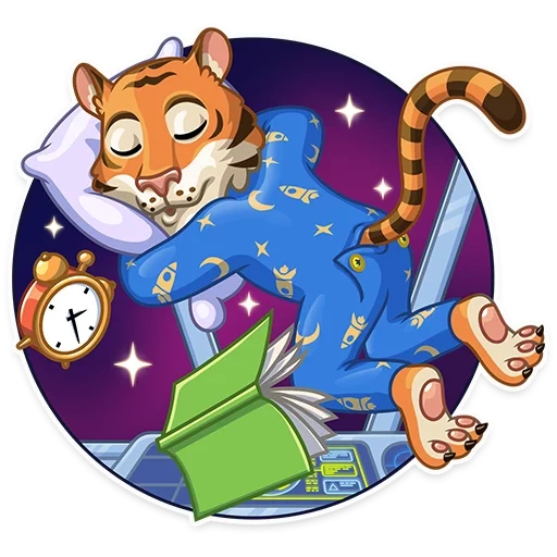 Cosmic Tiger sticker 10