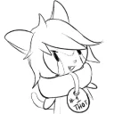 Cropped Cats (and friends) sticker 74