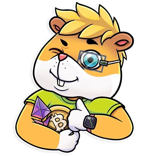 Crypto Hamster sticker 2