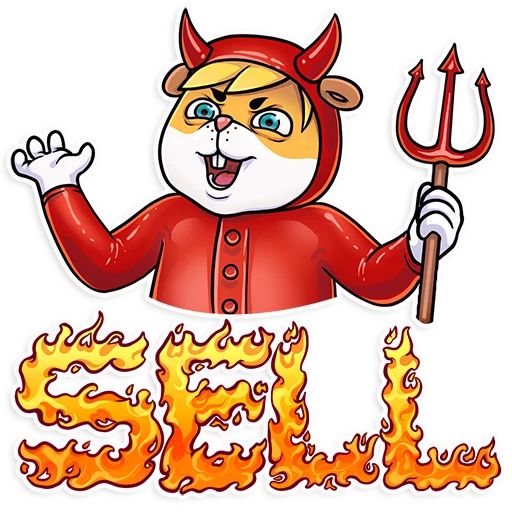 Crypto Hamster sticker 21