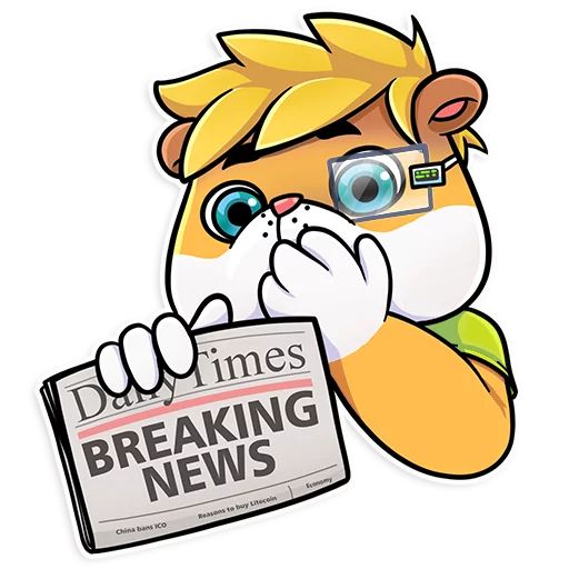 Crypto Hamster sticker 10