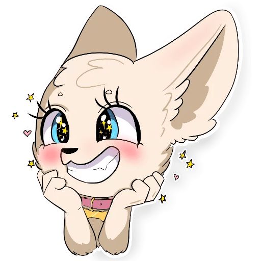 Лисичка Фенек Telegram sticker pack