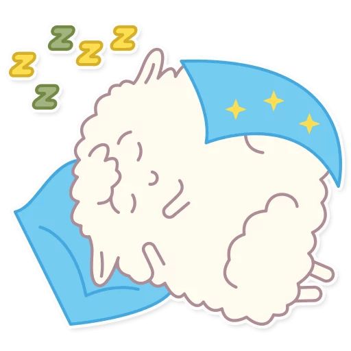 Cute Sheep sticker 7