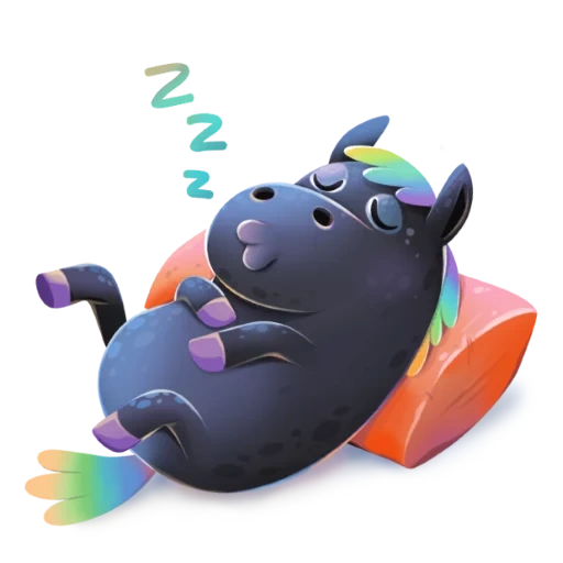 Rainbow Horse sticker 12