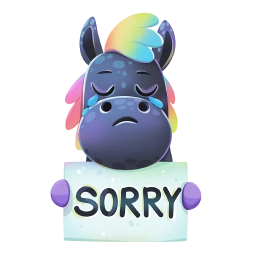 Rainbow Horse sticker 13