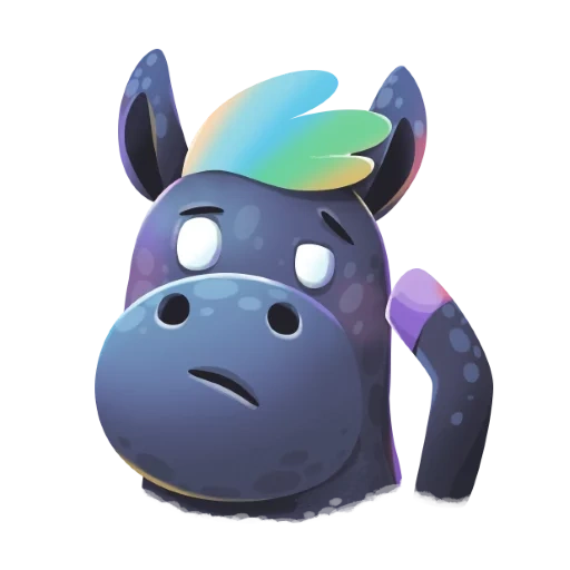 Rainbow Horse sticker 17