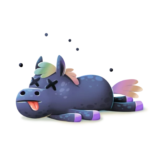 Rainbow Horse sticker 3