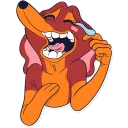 Dachshund Jones Telegram sticker pack