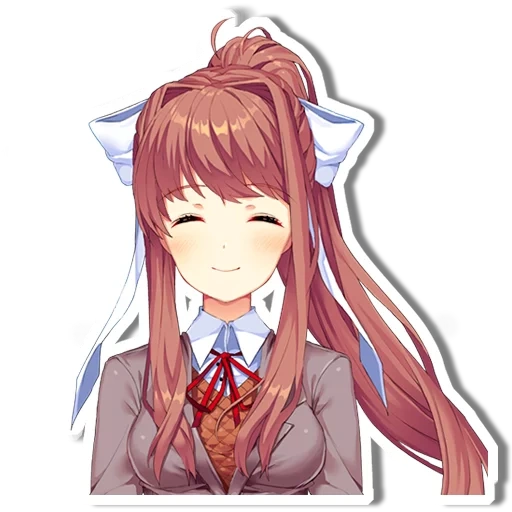 DDLC Monika sticker 2