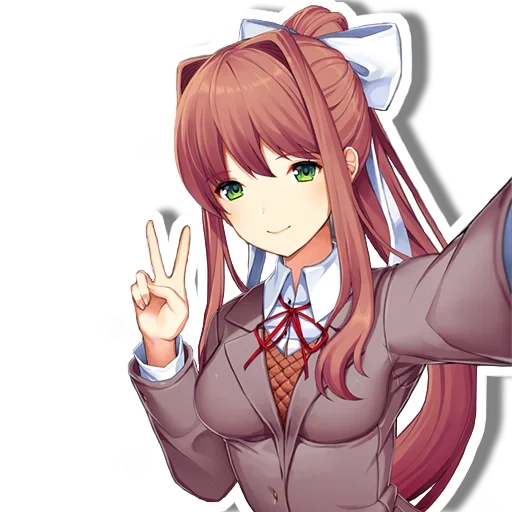 DDLC Monika sticker 15