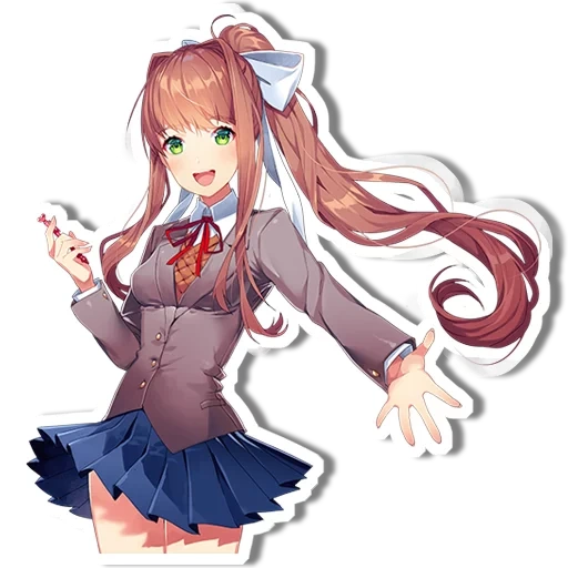 DDLC Monika sticker 16
