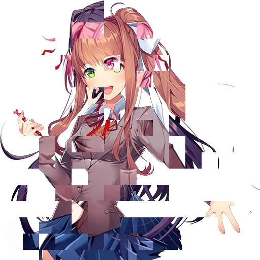 DDLC Monika sticker 17