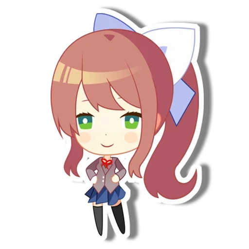 DDLC Monika sticker 20