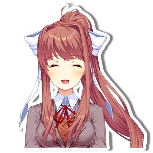 DDLC Monika sticker 3