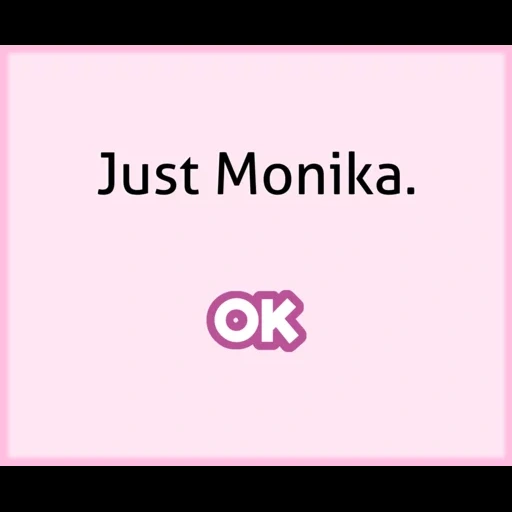 DDLC Monika sticker 24
