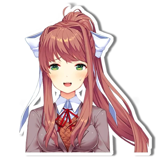 DDLC Monika sticker 5