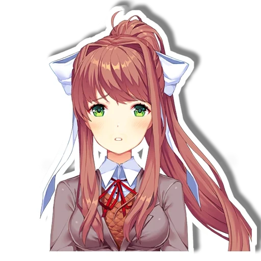 DDLC Monika sticker 6