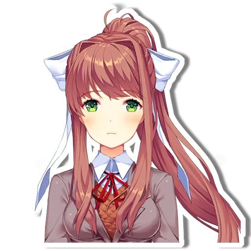 DDLC Monika sticker 7