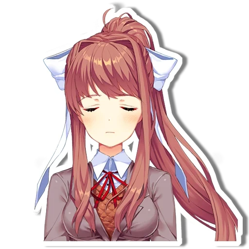 DDLC Monika sticker 8
