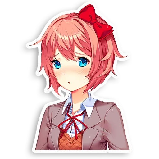 DDLC Sayori sticker 11