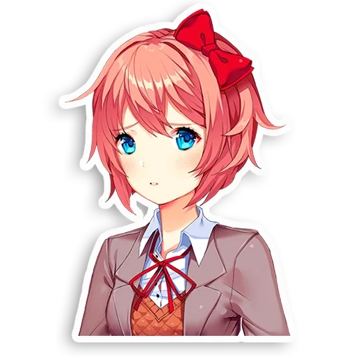 DDLC Sayori sticker 12