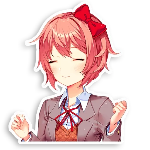 DDLC Sayori sticker 17