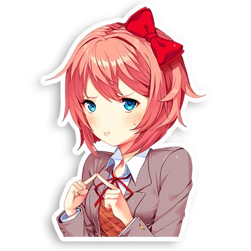 DDLC Sayori sticker 3