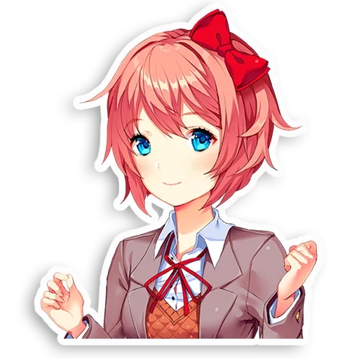 DDLC Sayori sticker 4