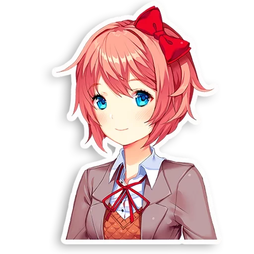 DDLC Sayori sticker 5