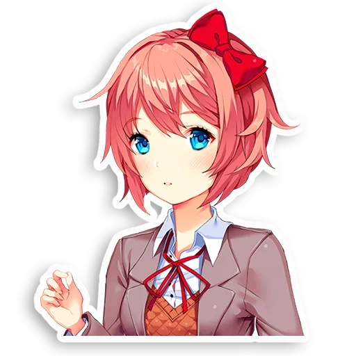 DDLC Sayori sticker 6