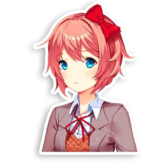 DDLC Sayori sticker 7