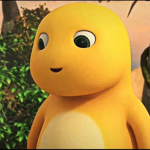 dino kuning sticker 105