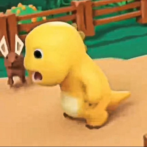 dino kuning sticker 14