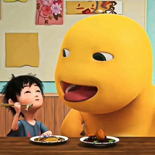 dino kuning sticker 18