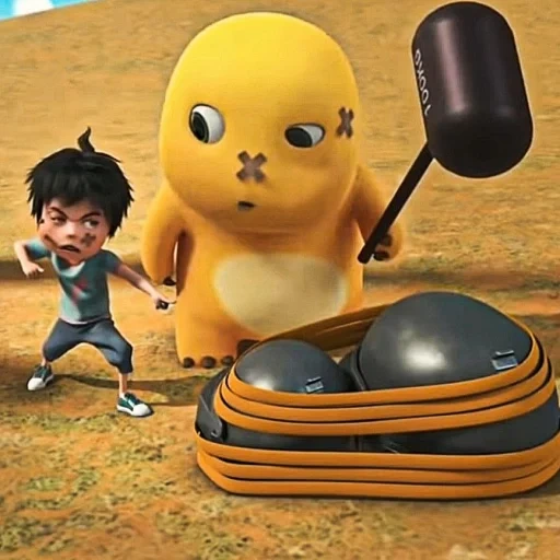 dino kuning sticker 26