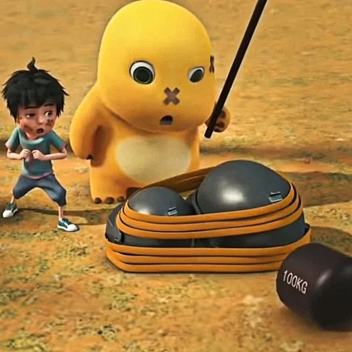 dino kuning sticker 27