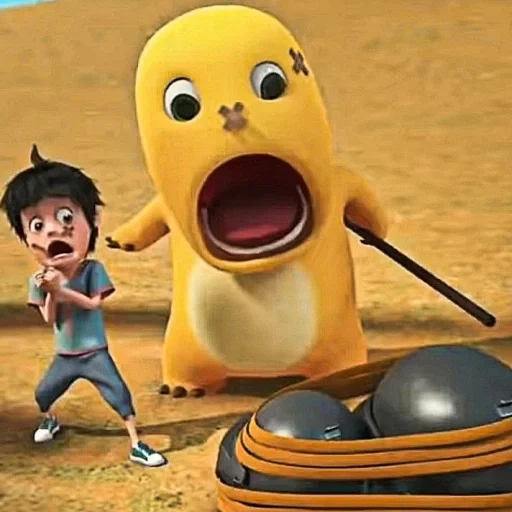 dino kuning sticker 28