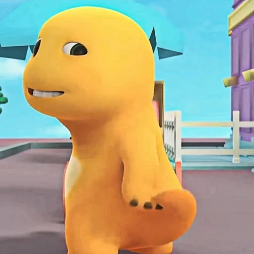 dino kuning sticker 34