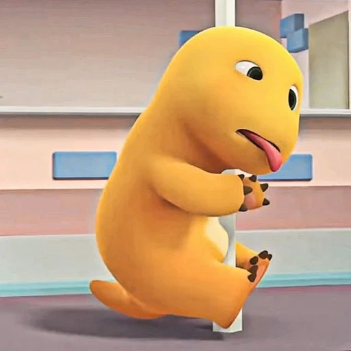 dino kuning sticker 35