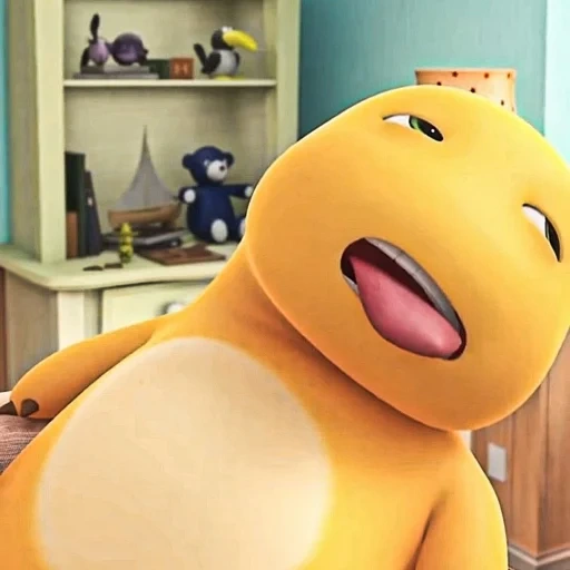 dino kuning sticker 39