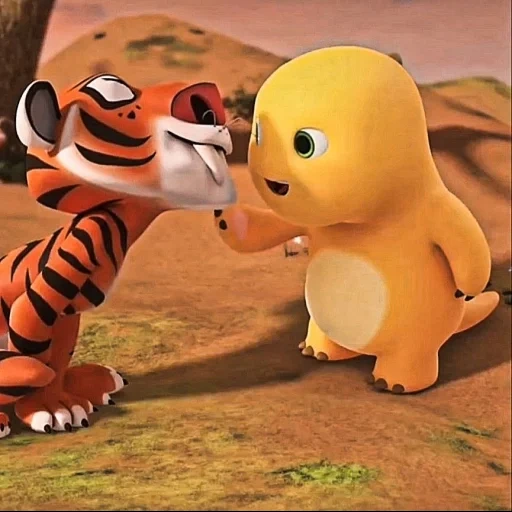 dino kuning sticker 5