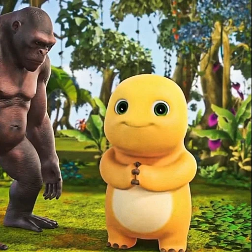 dino kuning sticker 47