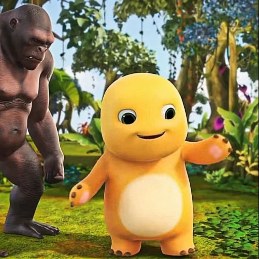 dino kuning sticker 48