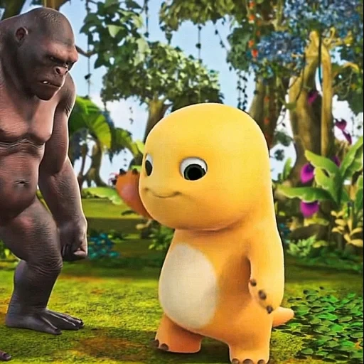 dino kuning sticker 49