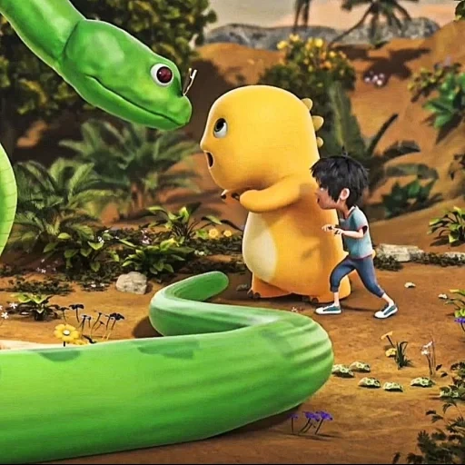 dino kuning sticker 65