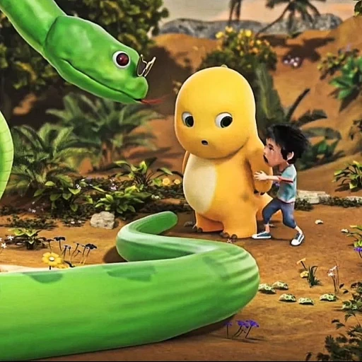 dino kuning sticker 66