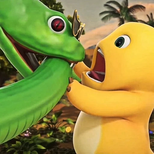 dino kuning sticker 69