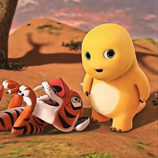 dino kuning sticker 8