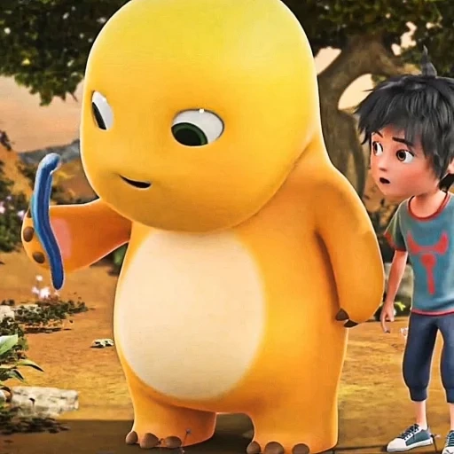 dino kuning sticker 74